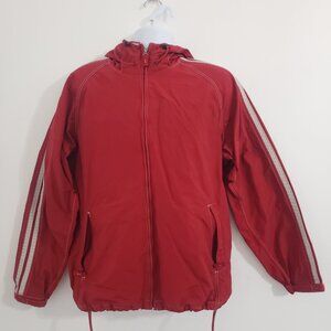 GAP vintage striped red anorak jacket men's size: large
